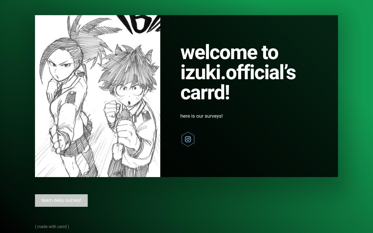 Carrd profile picture for @recruitment